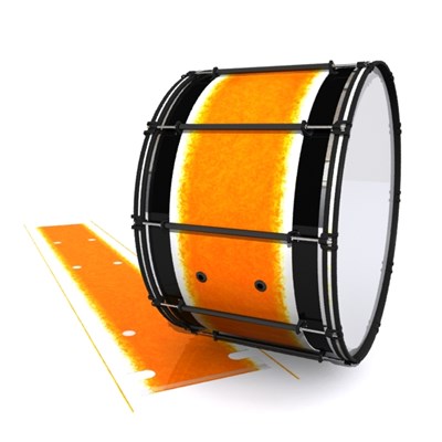 System Blue Professional Series Bass Drum Slip - Sunkiss (Orange)