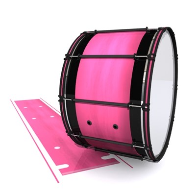 System Blue Professional Series Bass Drum Slip - Sunset Stain (Pink)