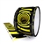 System Blue Professional Series Bass Drum Slip - Yellow Vortex Illusion (Themed)