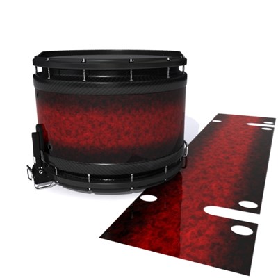System Blue Professional Series Snare Drum Slip - Burning Embers (red)