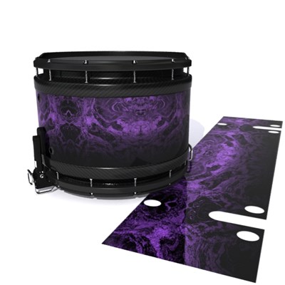 System Blue Professional Series Snare Drum Slip - Coast GEO Marble Fade (Purple)