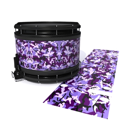 System Blue Professional Series Snare Drum Slip - Coastline Dusk Traditional Camouflage (Purple)