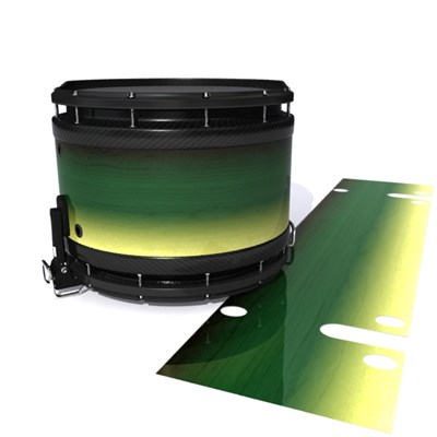 System Blue Professional Series Snare Drum Slip - Floridian Maple (Green) (Yellow)