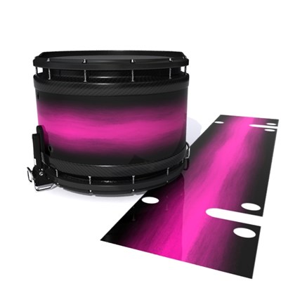 System Blue Professional Series Snare Drum Slip - Hot Pink Stain Fade (Pink)