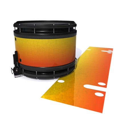 System Blue Professional Series Snare Drum Slip - Madagascar Sunset (Yellow) (Orange)