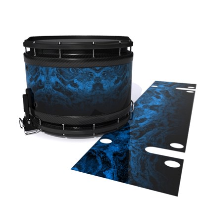 System Blue Professional Series Snare Drum Slip - Ocean GEO Marble Fade (Blue)