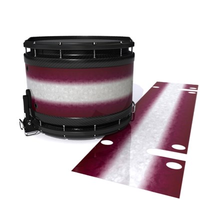 System Blue Professional Series Snare Drum Slip - Pebble Maroon (Red)
