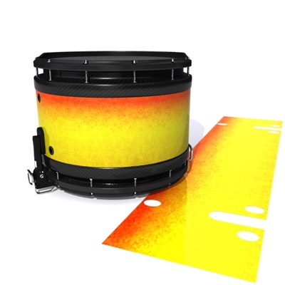 System Blue Professional Series Snare Drum Slip - Phoenix Fire (Yellow) (Orange)