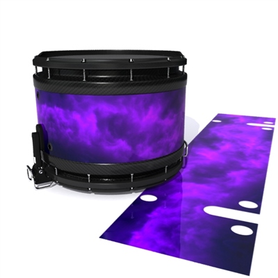 System Blue Professional Series Snare Drum Slip - Purple Smokey Clouds (Themed)