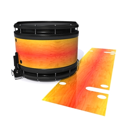 System Blue Professional Series Snare Drum Slip - Sunshine Stain (Orange) (Yellow)