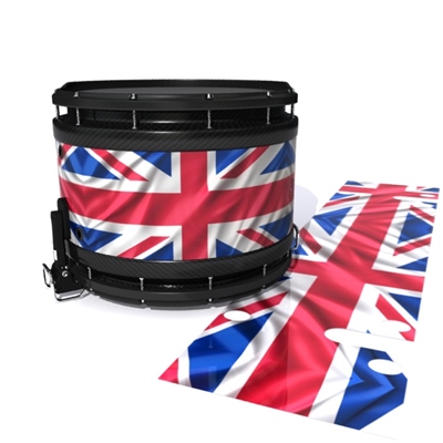 System Blue Professional Series Snare Drum Slip - Union Jack (Themed)