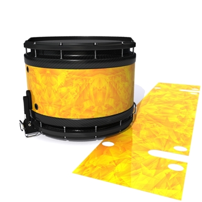 System Blue Professional Series Snare Drum Slip - Yellow Cosmic Glass (Yellow) (Orange)