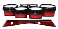 System Blue Professional Series Tenor Drum Slips - Active Red (Red)