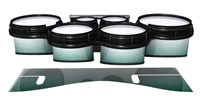 System Blue Professional Series Tenor Drum Slips - Alpine Fade (Green)