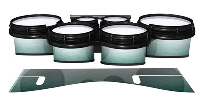 System Blue Professional Series Tenor Drum Slips - Alpine Fade (Green)