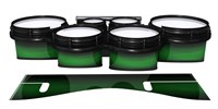 System Blue Professional Series Tenor Drum Slips - Asparagus Stain Fade (Green)