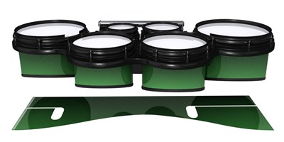 System Blue Professional Series Tenor Drum Slips - Forever Everglade (Green)