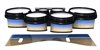 System Blue Professional Series Tenor Drum Slips - Maple Woodgrain Blue Fade (Blue)