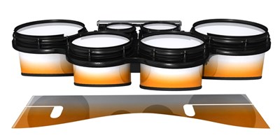 System Blue Professional Series Tenor Drum Slips - Orange Sherbet (Orange)