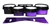 System Blue Professional Series Tenor Drum Slips - Purple Light Rays (Themed)