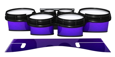 System Blue Professional Series Tenor Drum Slips - Smokey Purple Grain (Purple)