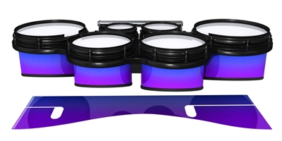 System Blue Professional Series Tenor Drum Slips - Ultra Marine (Blue) (Purple)