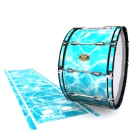 Tama Marching Bass Drum Slip - Aquatic Refraction (Themed)