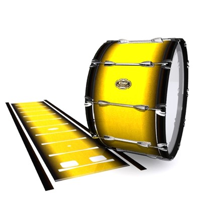 Tama Marching Bass Drum Slip - Aureolin Fade (Yellow)