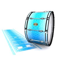 Tama Marching Bass Drum Slip - Blue Ice (Blue)