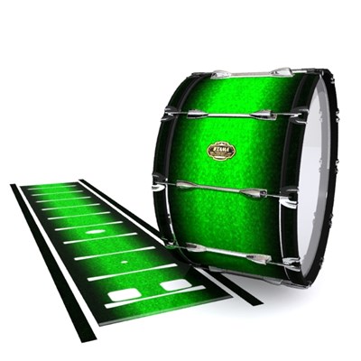 Tama Marching Bass Drum Slip - Emerald Fade (Green)