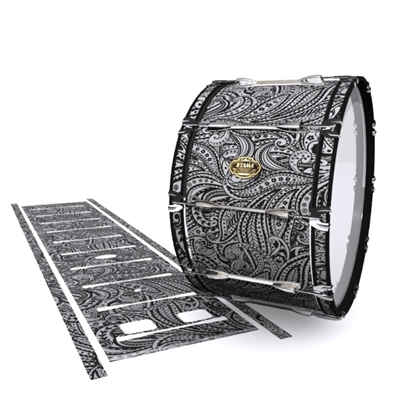 Tama Marching Bass Drum Slip - Grey Paisley (Themed)