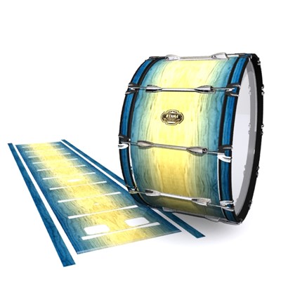 Tama Marching Bass Drum Slip - Guardsmen Beach (Blue)