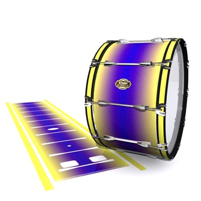 Tama Marching Bass Drum Slip - Mystic Horizon (Purple) (Yellow)