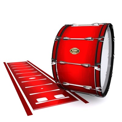 Tama Marching Bass Drum Slip - Red Stain (Red)