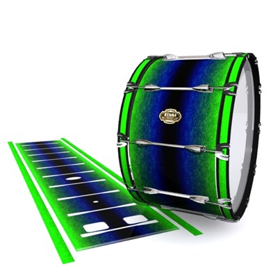 Tama Marching Bass Drum Slip - Summer Night (Blue) (Green)