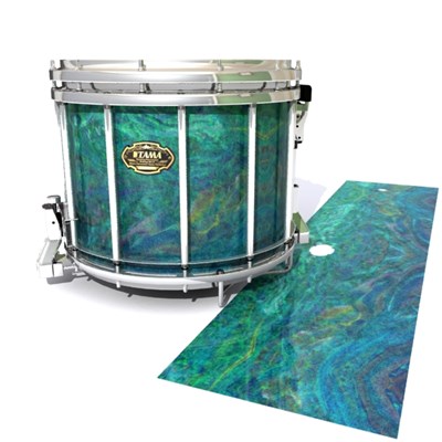 Tama Marching Snare Drum Slip - Aquamarine Blue Pearl (Aqua)