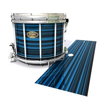 Tama Marching Snare Drum Slip - Blue Horizon Stripes (Blue)
