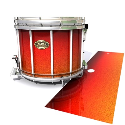 Tama Marching Snare Drum Slip - Coral Sunset (Orange)