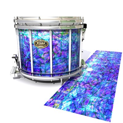 Tama Marching Snare Drum Slip - Electro Blue Plasma (Blue) (Purple)