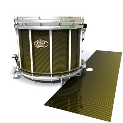Tama Marching Snare Drum Slip - Gold Carbon Fade (Yellow)