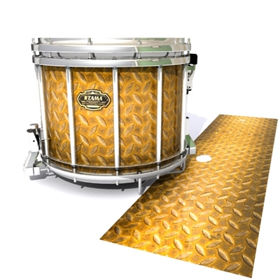 Tama Marching Snare Drum Slip - Gold Metal Plating (Themed)