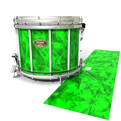 Tama Marching Snare Drum Slip - Green Cosmic Glass (Green)