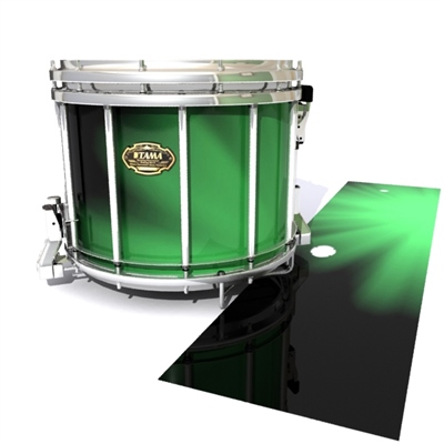 Tama Marching Snare Drum Slip - Green Light Rays (Themed)