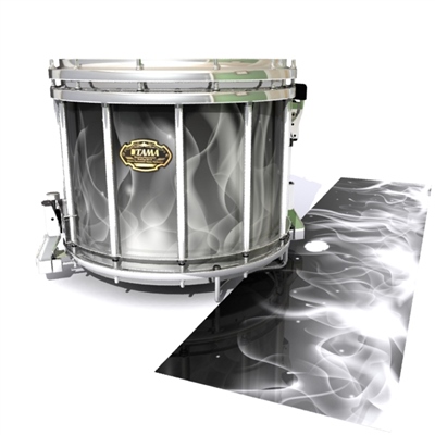 Tama Marching Snare Drum Slip - Grey Flames (Themed)