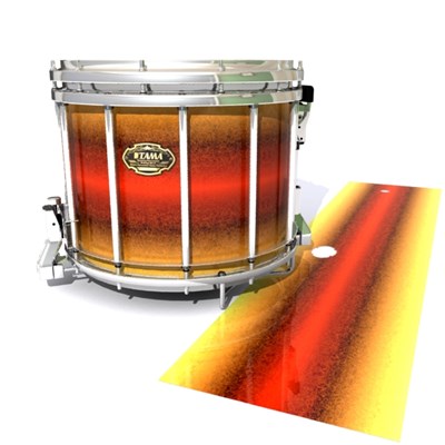 Tama Marching Snare Drum Slip - Jupiter Storm (Red) (Yellow)