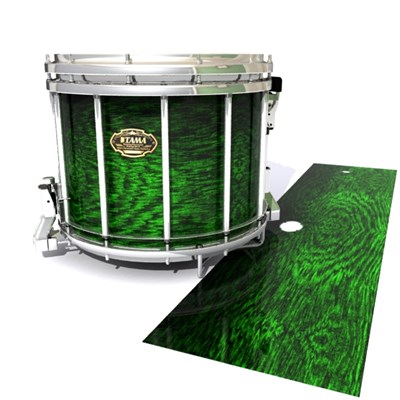 Tama Marching Snare Drum Slip - Mantis Green Rosewood (Green)