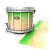 Tama Marching Snare Drum Slip - Maple Woodgrain Green Fade (Green)