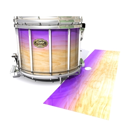 Tama Marching Snare Drum Slip - Maple Woodgrain Purple Fade (Purple)