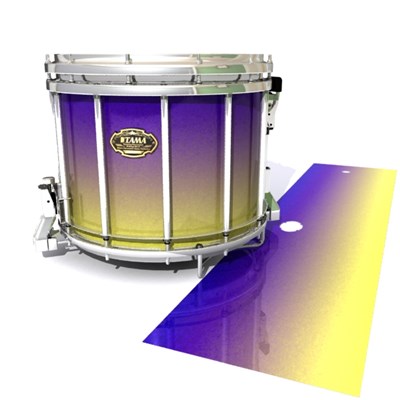 Tama Marching Snare Drum Slip - Mystic Horizon (Purple) (Yellow)