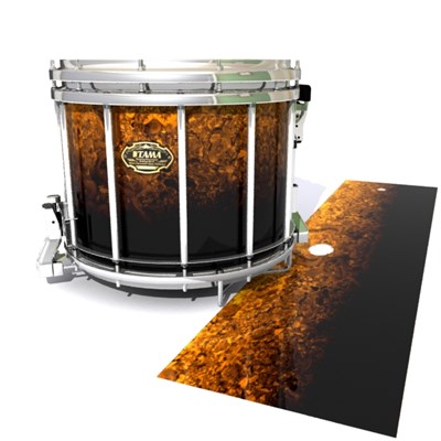 Tama Marching Snare Drum Slip - Pangaea Fade (Orange)